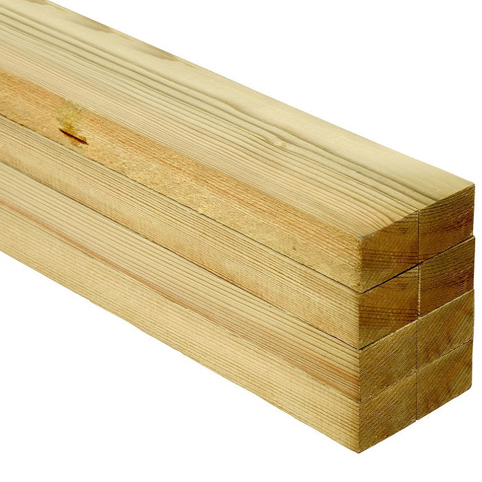 Treated Timber Batten 25mm x 50mm - 2.4m (Pack of 10 - 24m)