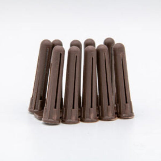 Brown Expansion Plugs - Pack of 200