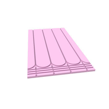 18mm XPS Routed Insulation Panel – HIGH OUTPUT Low Profile Floor Panel