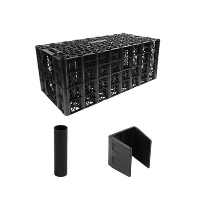 Hydrocell soakaway crates are used in soakaways, stormwater retention, attenuation or infiltration applications.