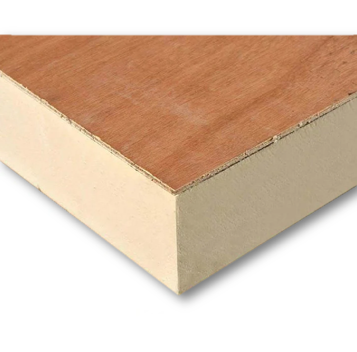 PIR Insulated Plywood 2400mm x 1200mm (PIR & 6mm Ply)