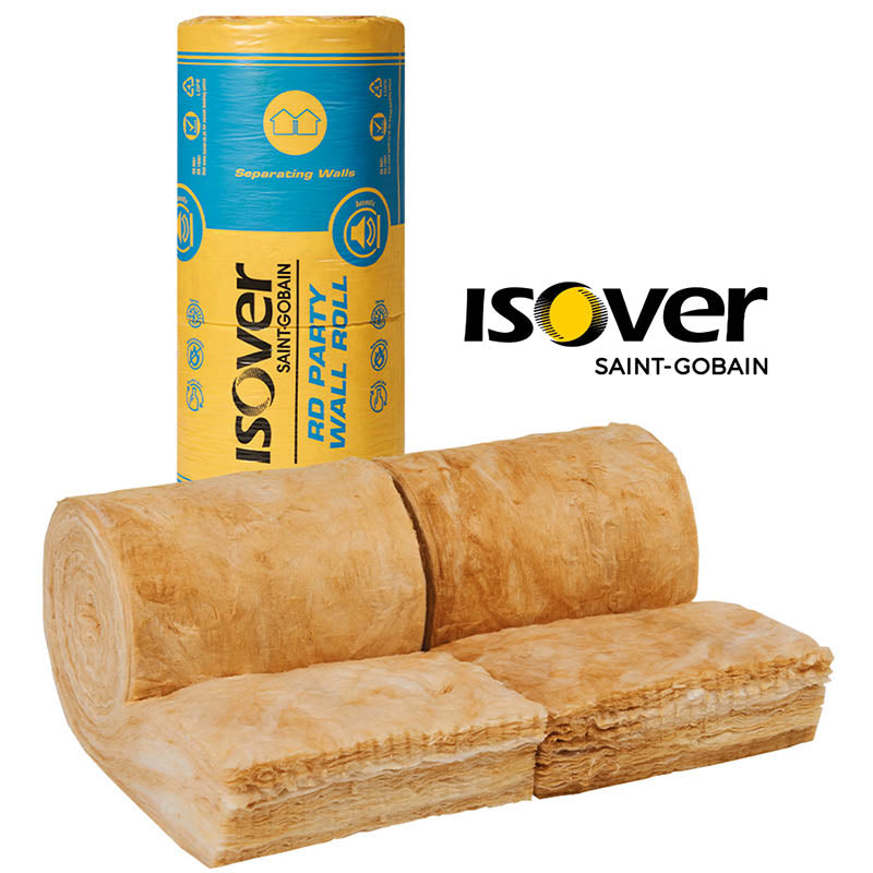 100mm Isover RD Party Wall Roll (5.46m2 pack)