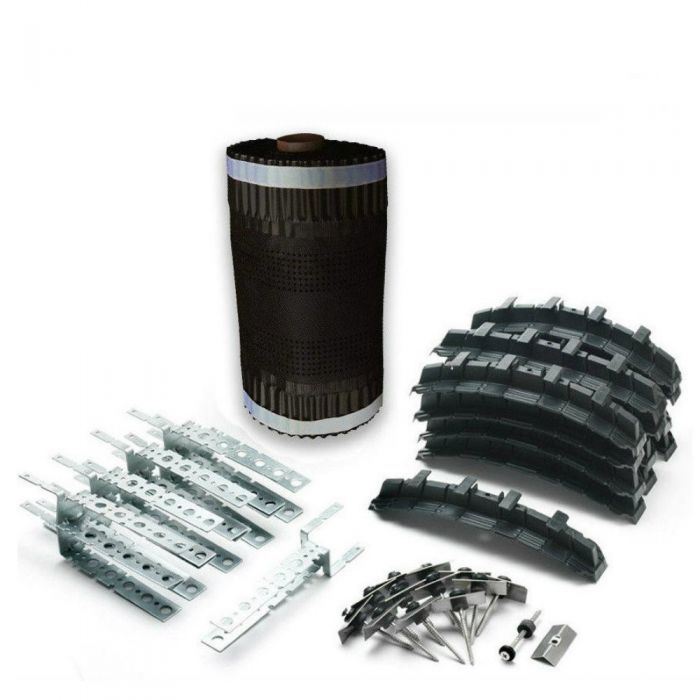 Dry Ridge Vented Manthorpe - Roll Out Vent Universal Dry Ridge System 6m - Black ...
