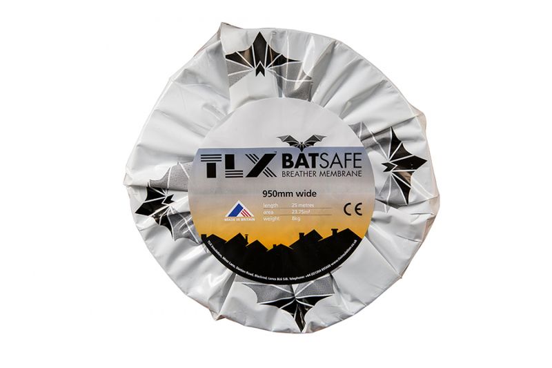 TLX BATSAFE Bat Friendly Breathable Membrane - 25m x 950mm ...