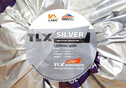TLX Silver 1.2m X 10m (12m2)