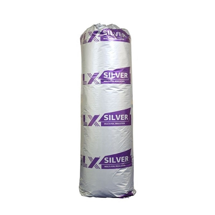 TLX Insulation - TLX Silver 1.2 X 10m (12m2) Roll – Construction Megastore